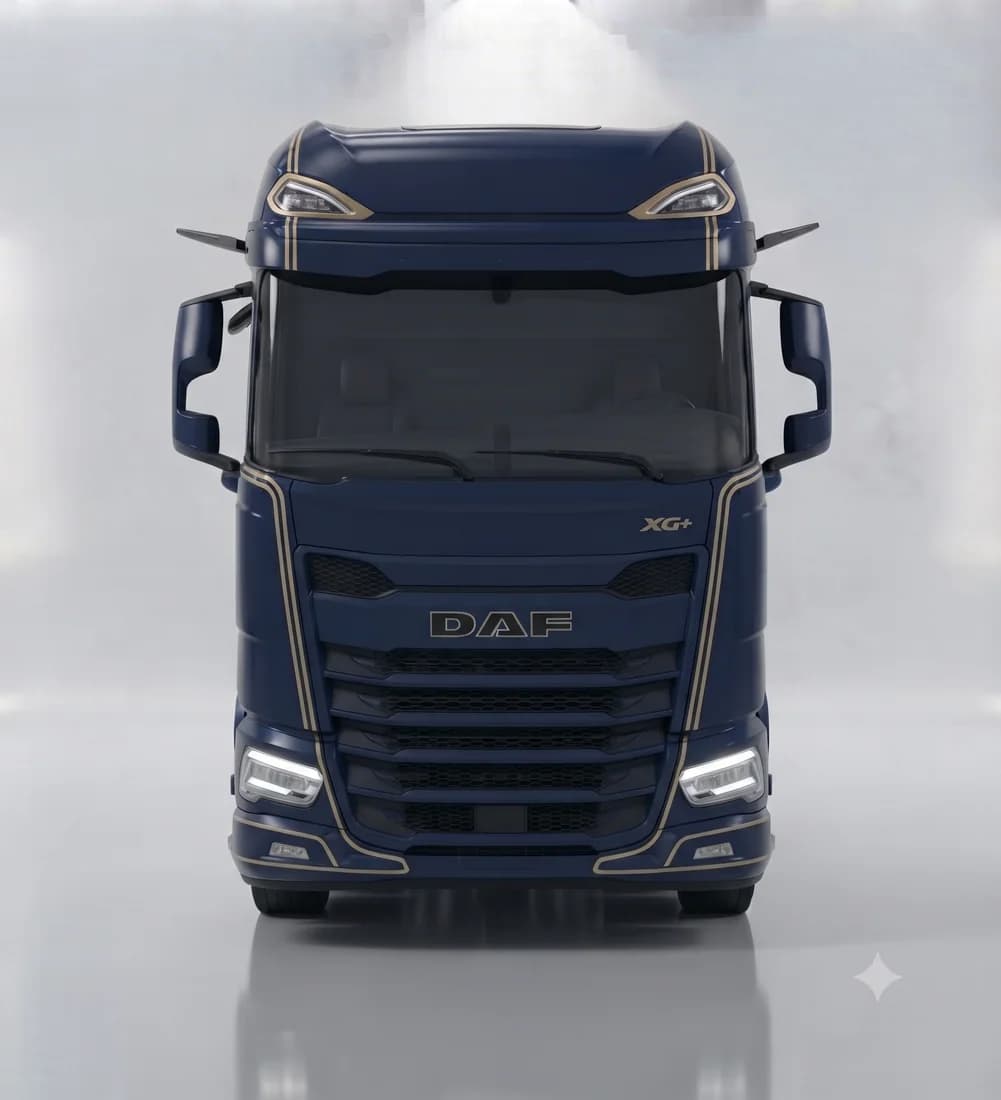 DAF XG+ in El Jefe Logistics fleet colours