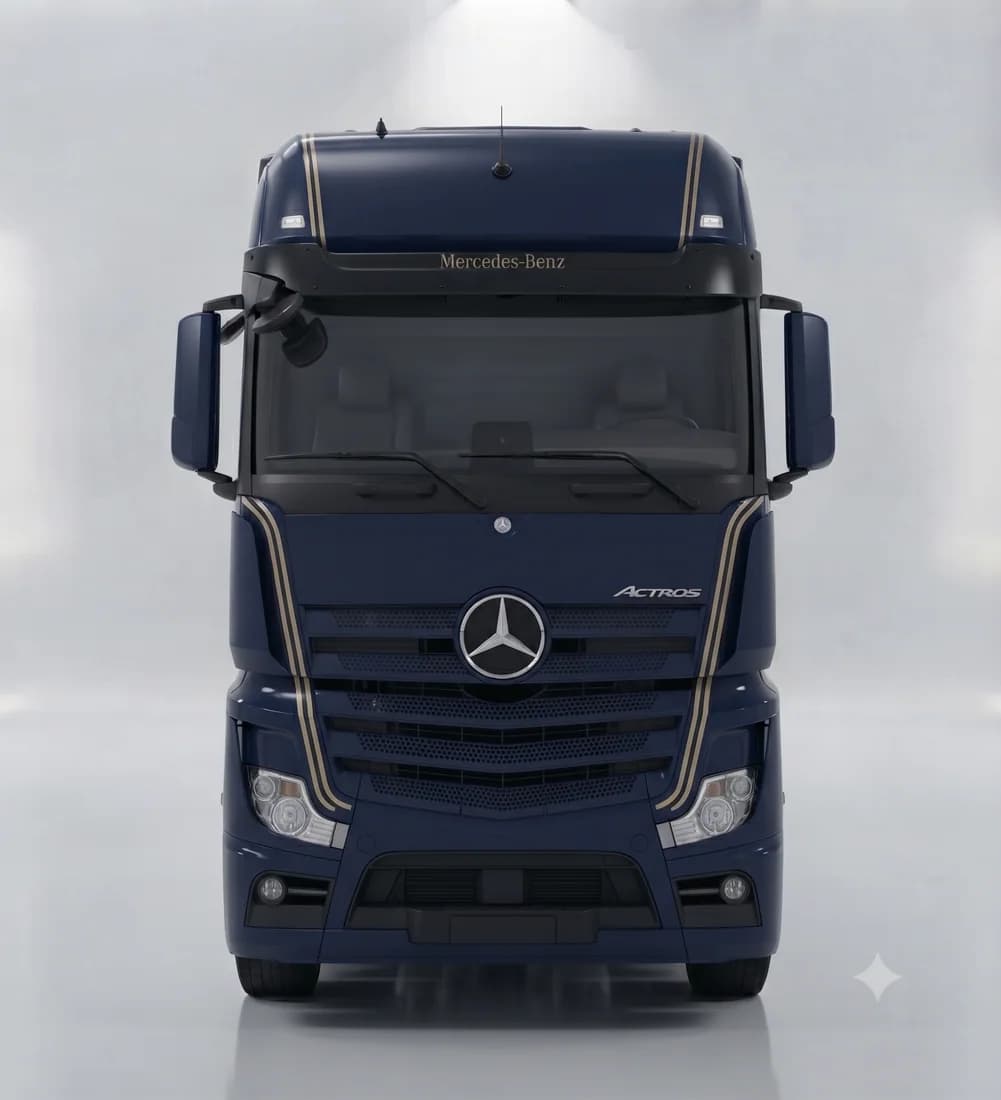 Mercedes-Benz Actros in El Jefe Logistics fleet colours